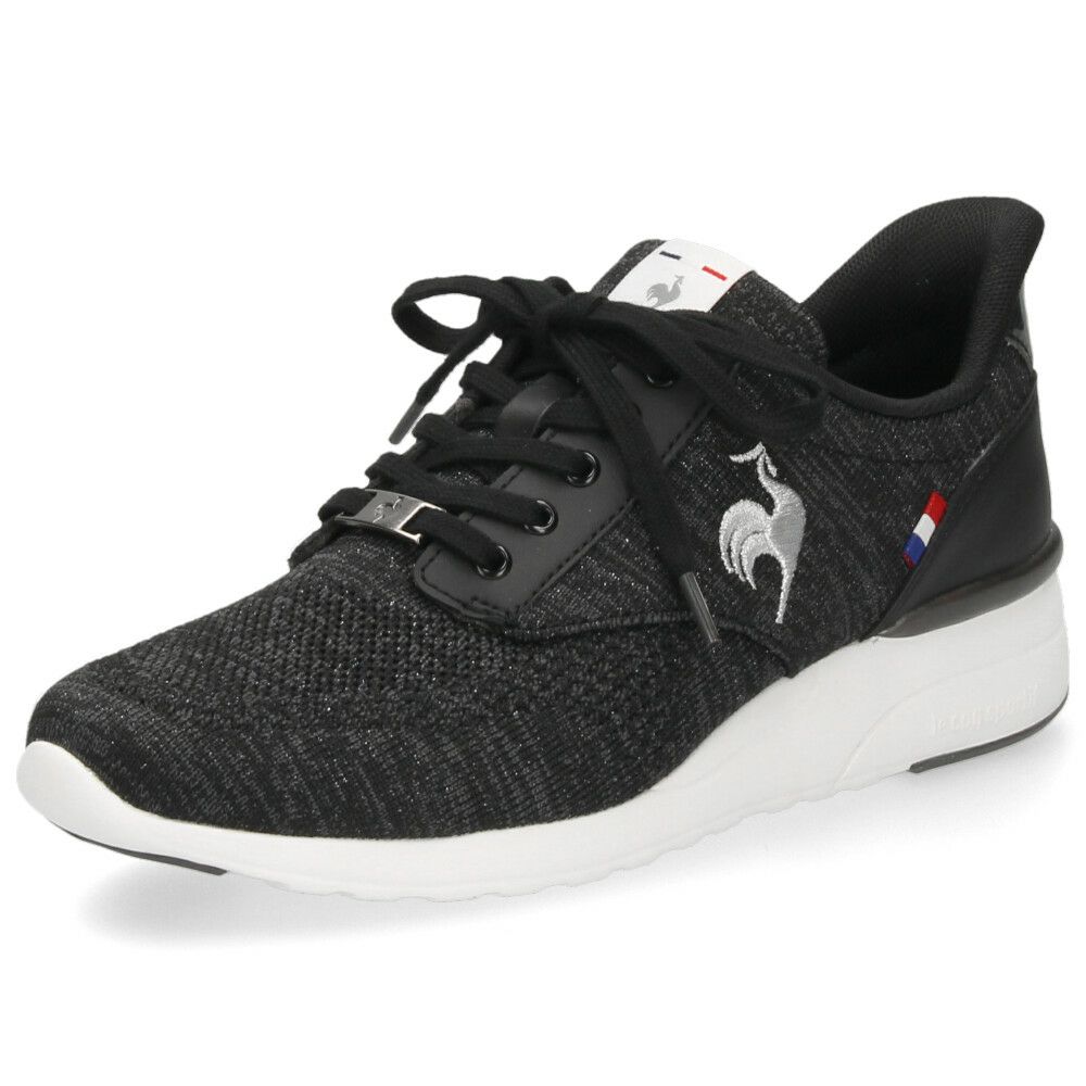 ルコックスポルティフ レディース スニーカー 靴 さっと履ける LCS レンヌ リフト SI LU5FSN71LZ ブラック le coq sportif