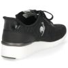 ルコックスポルティフ レディース スニーカー 靴 さっと履ける LCS レンヌ リフト SI LU5FSN71LZ ブラック le coq sportif