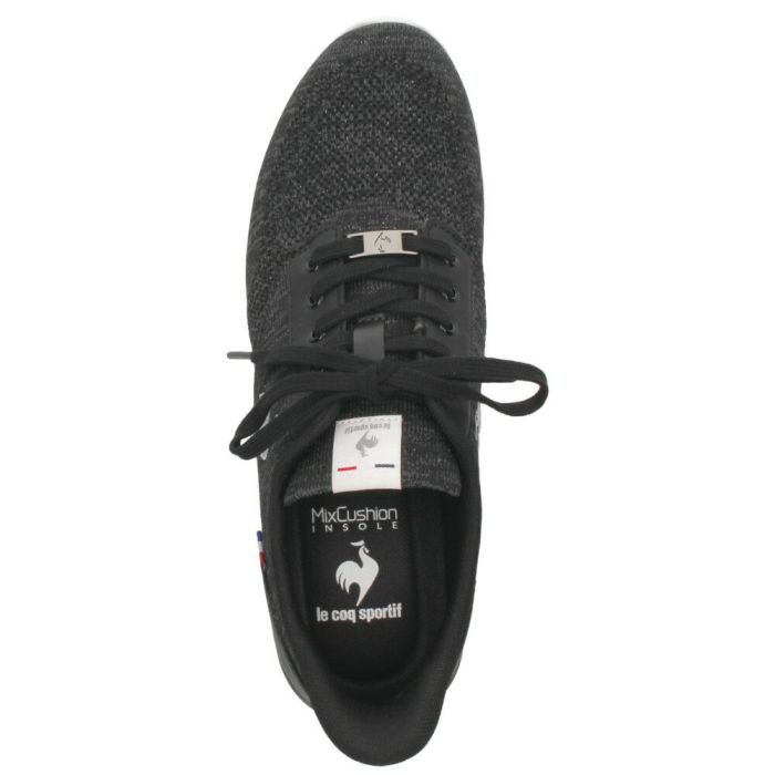 ルコックスポルティフ レディース スニーカー 靴 さっと履ける LCS レンヌ リフト SI LU5FSN71LZ ブラック le coq sportif