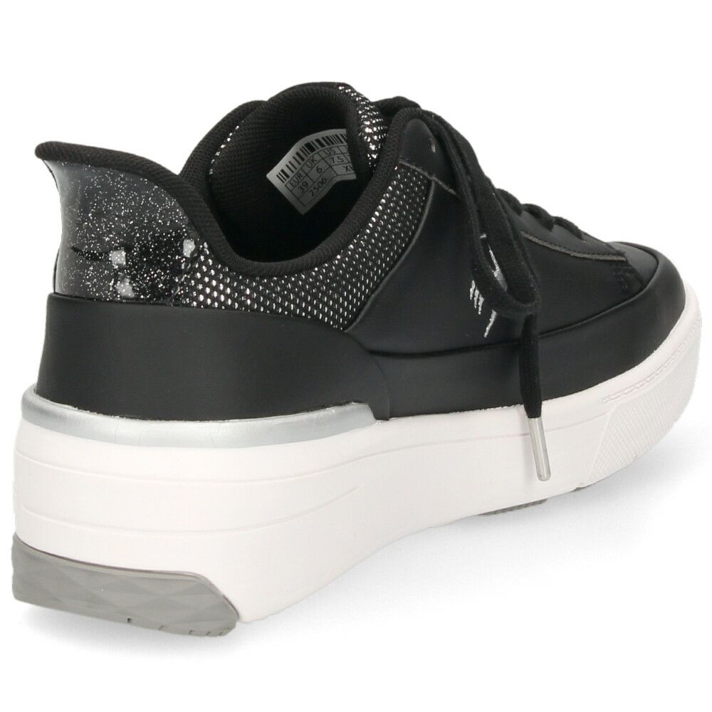 ルコックスポルティフ レディース スニーカー 靴 さっと履ける 防水 LCS セーヴル リフト ll SI LU5FRS74LZ ブラック le coq sportif