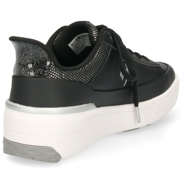 ルコックスポルティフ レディース スニーカー 靴 さっと履ける 防水 LCS セーヴル リフト ll SI LU5FRS74LZ ブラック le coq sportif