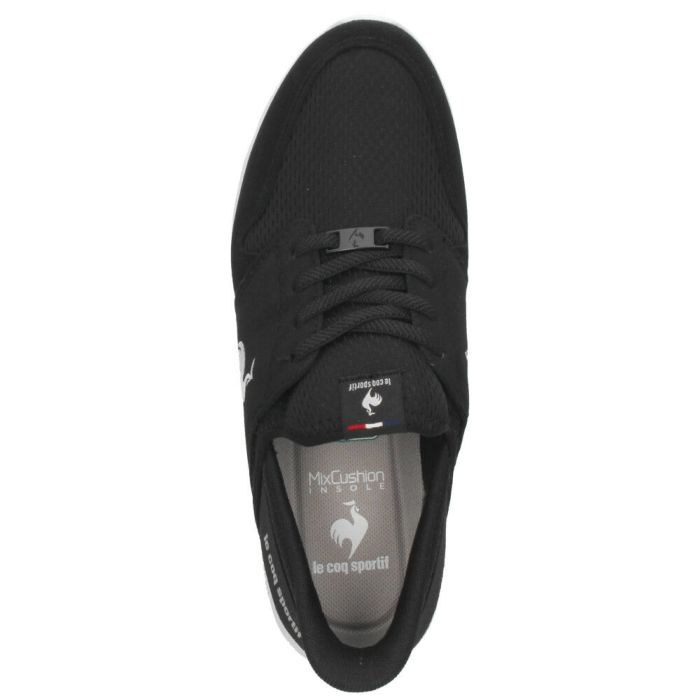 ルコックスポルティフ レディース スニーカー 靴 さっと履ける スリッポン ラ セーヌ SI LU4FSN52LZ ブラック le coq sportif