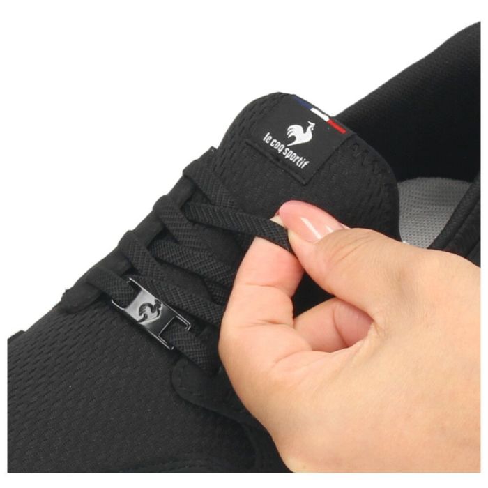 ルコックスポルティフ レディース スニーカー 靴 さっと履ける スリッポン ラ セーヌ SI LU4FSN52LZ ブラック le coq sportif