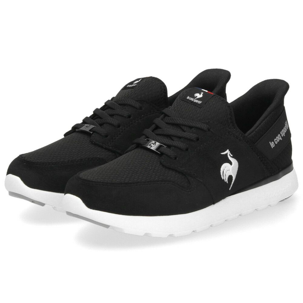ルコックスポルティフ レディース スニーカー 靴 さっと履ける スリッポン ラ セーヌ SI LU4FSN52LZ ブラック le coq sportif
