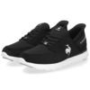 ルコックスポルティフ レディース スニーカー 靴 さっと履ける スリッポン ラ セーヌ SI LU4FSN52LZ ブラック le coq sportif