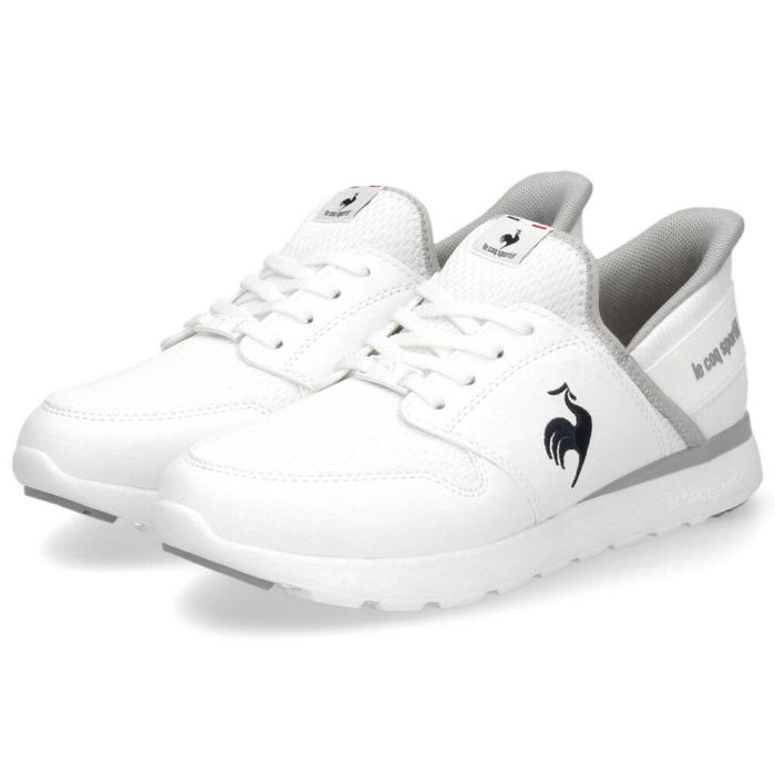 ルコックスポルティフ レディース スニーカー 靴 さっと履ける スリッポン ラ セーヌ SI LU4FSN52LZ ブラック le coq sportif