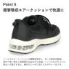 手を使わずに履ける靴 レディース スニーカー 厚底 疲れない 軽量 エアー クッション 歩きやすい 履きやすい かわいい シンプル カジュアル 黒 ブラック ベージュ Parade 51703