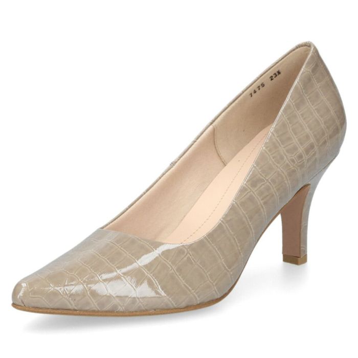 パンプス 黒 フォーマル 革 ヒール 7.5cm 日本製 婦人靴 2E きれいめ シンプル オフィス ハイヒール ポインテッドトゥ メルモ MELMO 靴 307475