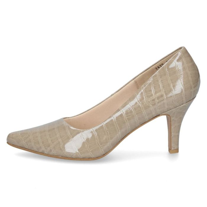 パンプス 黒 フォーマル 革 ヒール 7.5cm 日本製 婦人靴 2E きれいめ シンプル オフィス ハイヒール ポインテッドトゥ メルモ MELMO 靴 307475