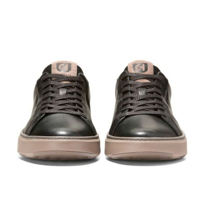 スニーカー メンズ 黒 レザー 本革 軽い 歩きやすい シンプル 快適 ローカット ブラック COLE HAAN コールハーン グランドプロ トップスピン C42220
