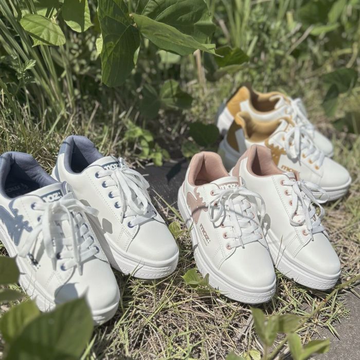 モズ スニーカー レディース 靴 厚底 軽量 歩きやすい ローカット カジュアル シューズ コートスニーカー moz 靴 おしゃれ レースアップ シンプル ひも靴 40250