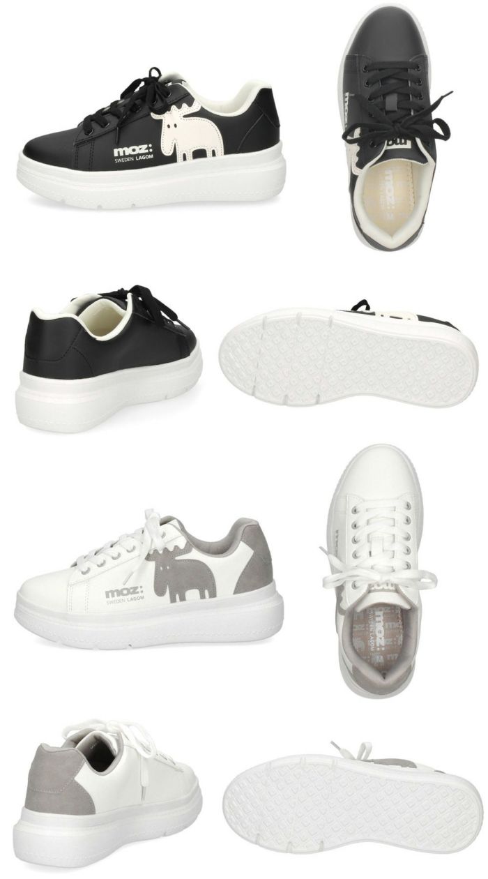 モズ スニーカー レディース 靴 厚底 軽量 歩きやすい ローカット カジュアル シューズ コートスニーカー moz 靴 おしゃれ レースアップ シンプル ひも靴 40250