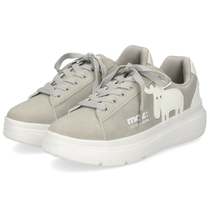 モズ スニーカー レディース 靴 厚底 軽量 歩きやすい ローカット カジュアル シューズ コートスニーカー moz 靴 おしゃれ レースアップ シンプル ひも靴 40250