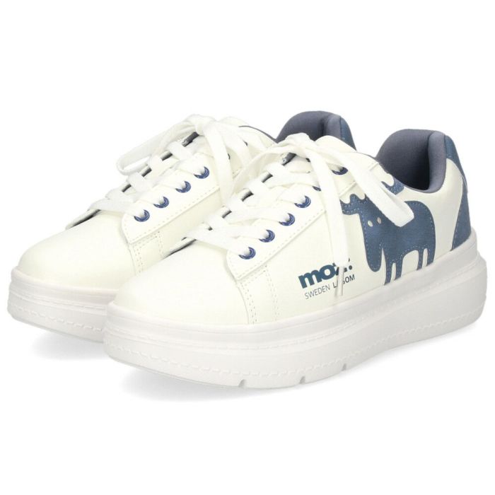 モズ スニーカー レディース 靴 厚底 軽量 歩きやすい ローカット カジュアル シューズ コートスニーカー moz 靴 おしゃれ レースアップ シンプル ひも靴 40250