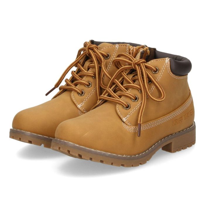 キッズ ジュニア ブーツ 防水 防滑 ショートブーツ 男の子 女の子 滑りにくい 防水ブーツ 雨 雪 通学 アウトドア 靴 クリフメイヤー マウンテンブーツ 3908 KRIFF MAYER