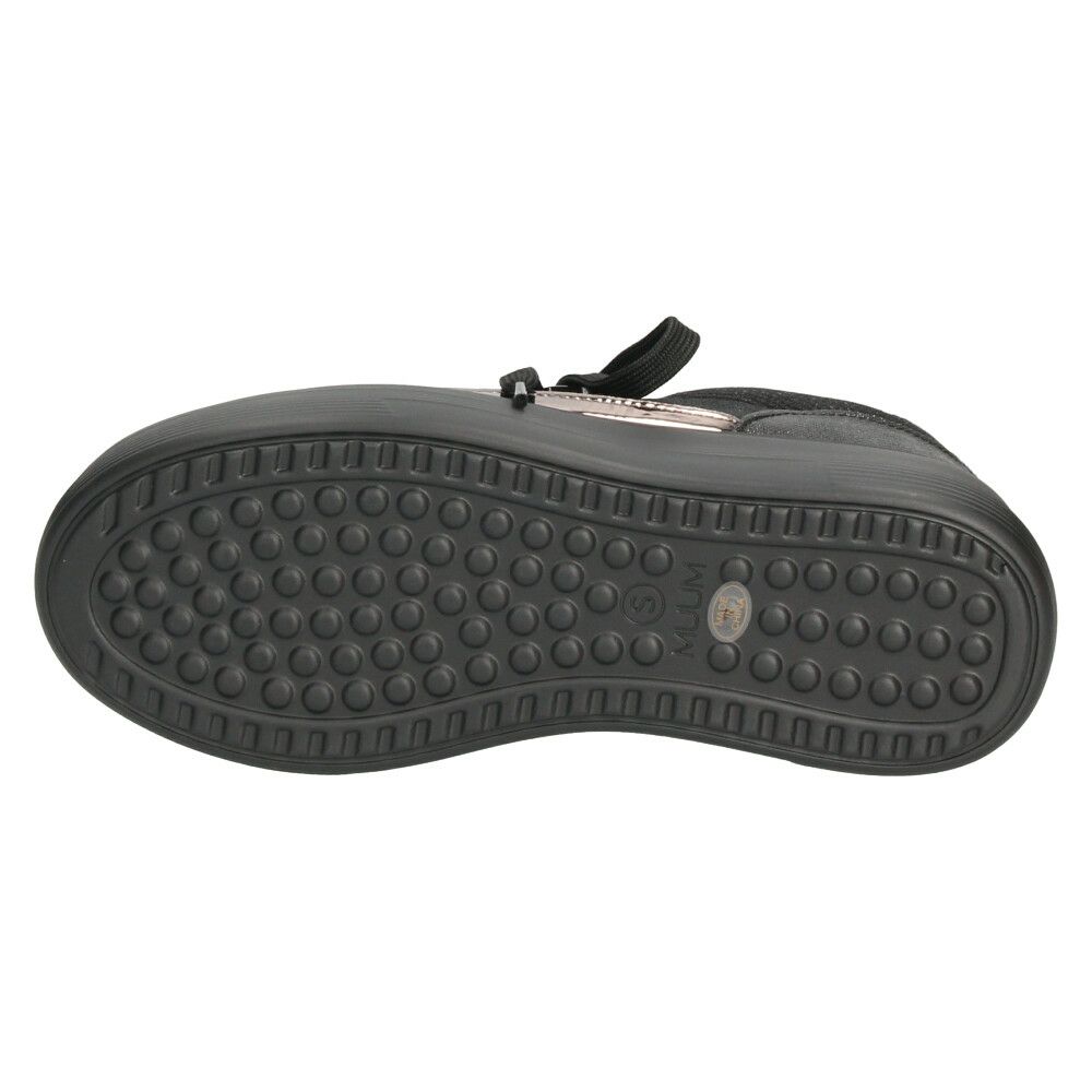 レディース 厚底スニーカー カジュアルシューズ グリッター メタリック ブラック シルバー ブルー ムーム WX1802 MUUM