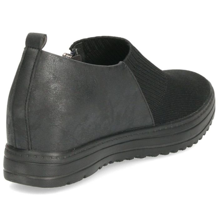 レディース スリッポン 軽量 シューズ 疲れない 幅広 3E 黒 茶色 カジュアル 靴 スニーカー ブラック チョコ ブラウン パレード 16 Parade