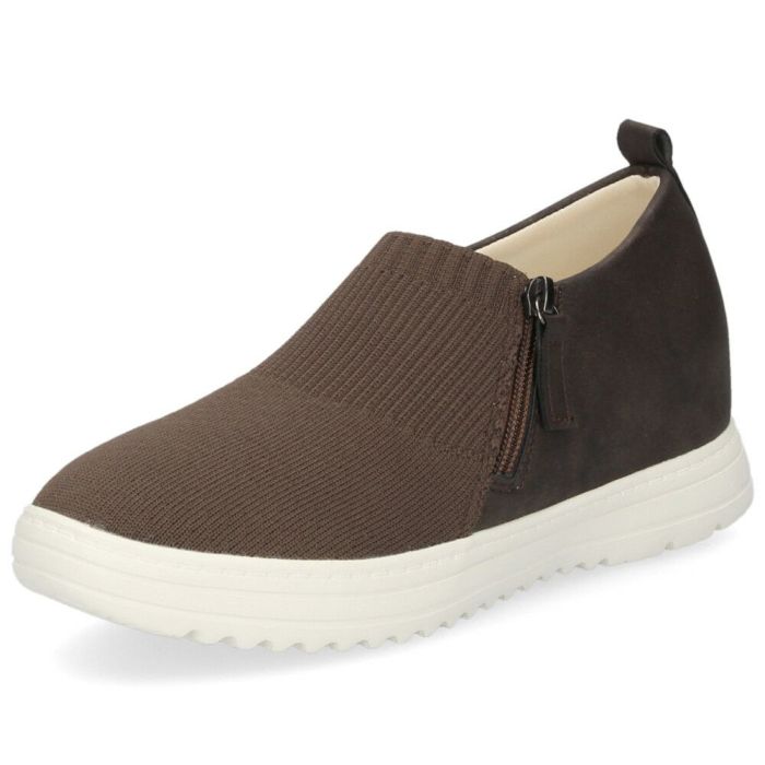 レディース スリッポン 軽量 シューズ 疲れない 幅広 3E 黒 茶色 カジュアル 靴 スニーカー ブラック チョコ ブラウン パレード 16 Parade