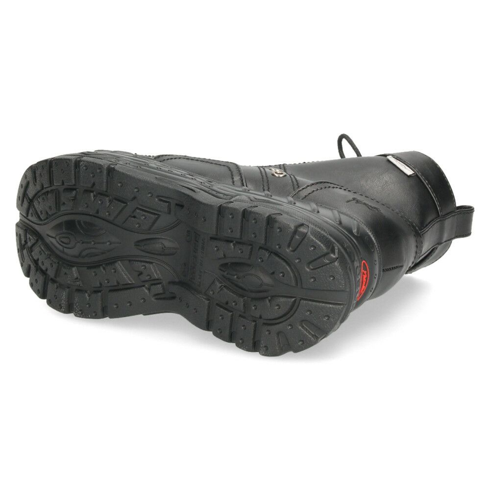 ヨースケ 厚底 スニーカー 黒 ブーツ レディース 靴 ゆったり 3E 幅広 レースアップ シューズ ファスナー付き 4460013 ブラック YOSUKE