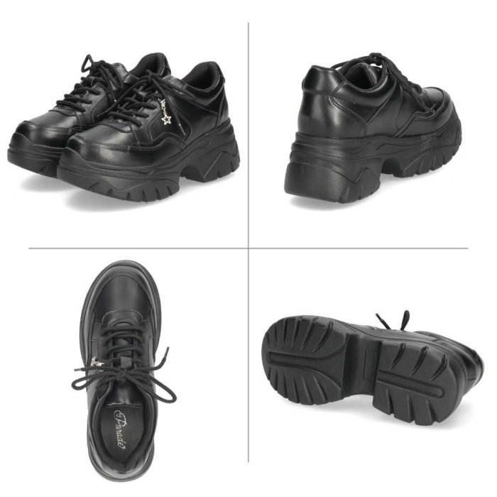 厚底スニーカー レディース 軽量 きれいめ ダッドスニーカー 人気 推し活 推しカラー メンカラ 6cm ヒール 美脚 ウォーキングシューズ 可愛い かわいい おしゃれ Parade 7887