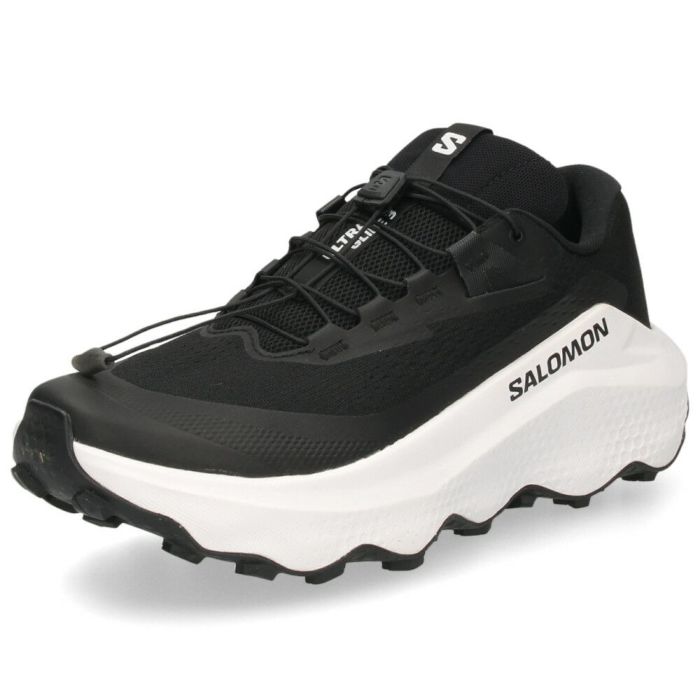 サロモン トレイルランニングシューズ メンズ スニーカー 黒 トレラン 靴 軽量 厚底 ウルトラグライド ULTRA GLIDE 3 ブラック L47742200 SALOMON