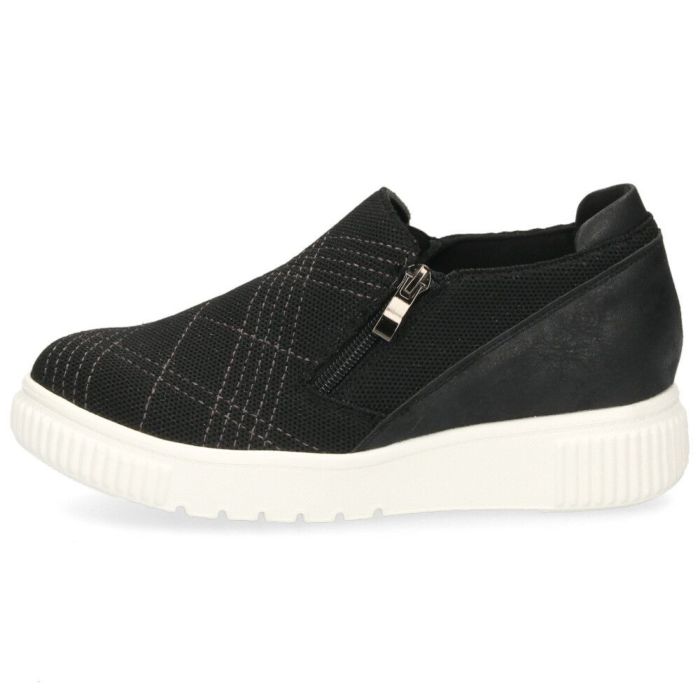 レディース スリッポン 軽量 スニーカー 疲れない 黒 カジュアル シューズ ブラック グレー チョコレート ブラウン 靴 パータム リュクス 40031 PARTAM LUXE