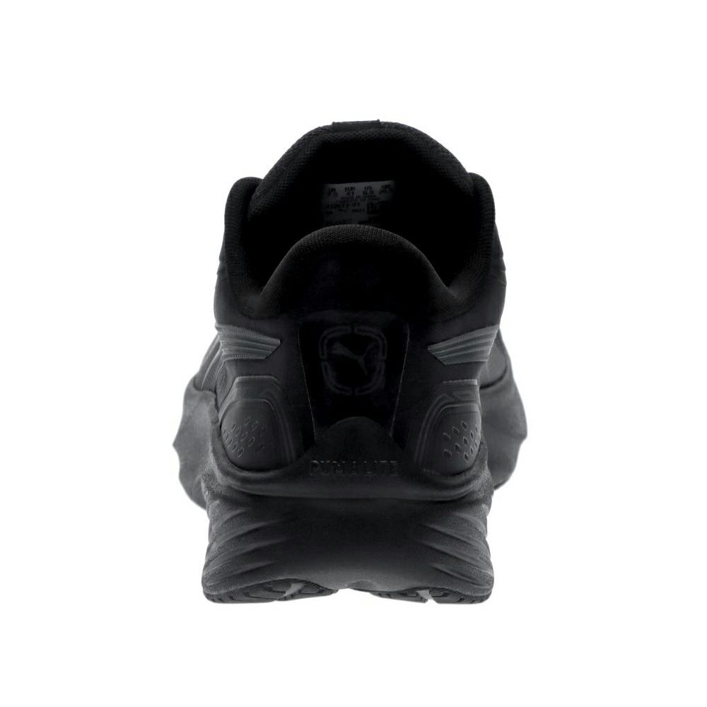プーマ スニーカー メンズ レディース スリッポン 厚底 ハンズフリー 靴 黒 PUMA パウンス ライト PTX イーズイン ランニングシューズ 312672 EASEIN 軽量 耐水加工