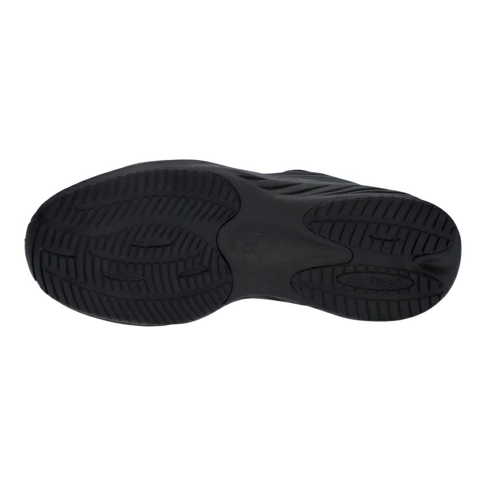 プーマ スニーカー メンズ レディース スリッポン 厚底 ハンズフリー 靴 黒 PUMA パウンス ライト PTX イーズイン ランニングシューズ 312672 EASEIN 軽量 耐水加工