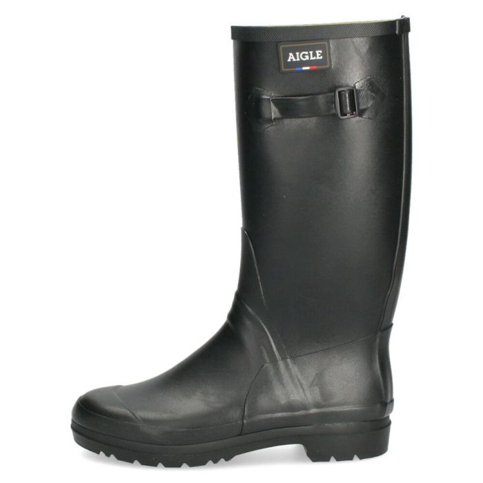 エーグル レディース レインブーツ 長靴 AIGLE セサックレディー ラバーブーツ ノワール ブラック 黒 ロング丈 防水 ZZF3646 