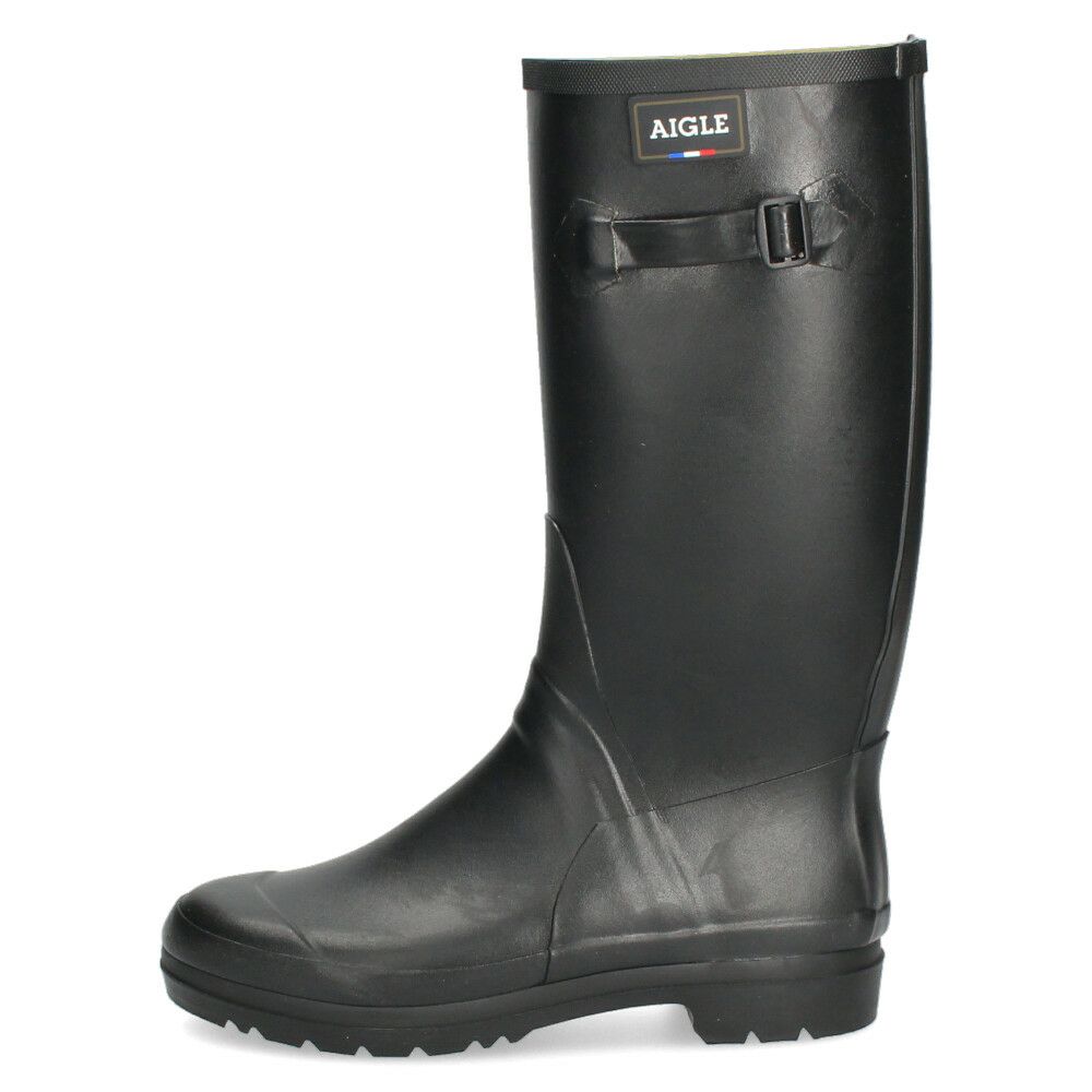 エーグル レディース レインブーツ 長靴 AIGLE セサックレディー ラバーブーツ ノワール ブラック 黒 ロング丈 防水 ZZF3646 