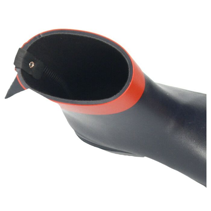 エーグル レインブーツ レディース ショート アンクル丈 長靴 ヒール 黒 防水 ミリカ ボッティロン ラバーブーツ AIGLE ZZFNB28 ノワール マリン