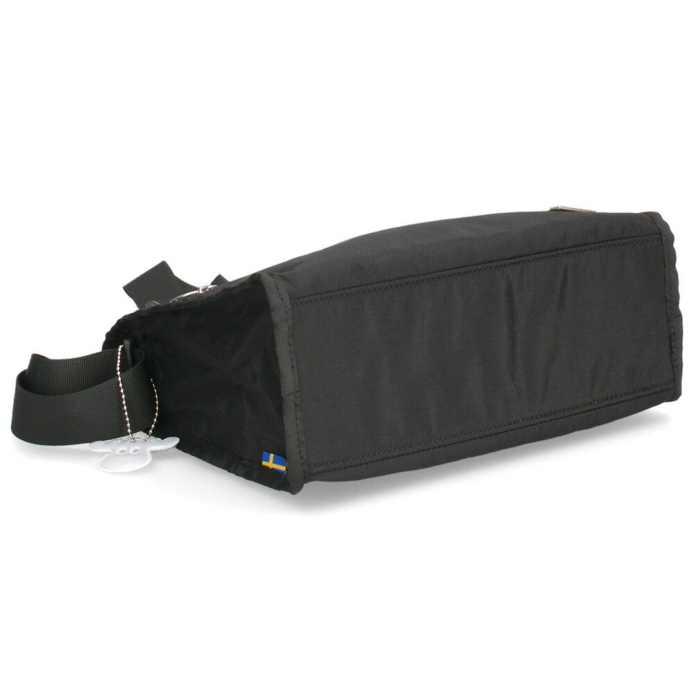 VASKA by moz モズ ショルダーバッグ レディース バッグ 斜め掛け 軽量 ナイロン 撥水 ファスナー付き 小さめ 黒 VZNS-01 ヴェスカバイモズ