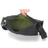 VASKA by moz モズ ショルダーバッグ レディース バッグ 斜め掛け 軽量 ナイロン 撥水 ファスナー付き 小さめ 黒 VZNS-01 ヴェスカバイモズ