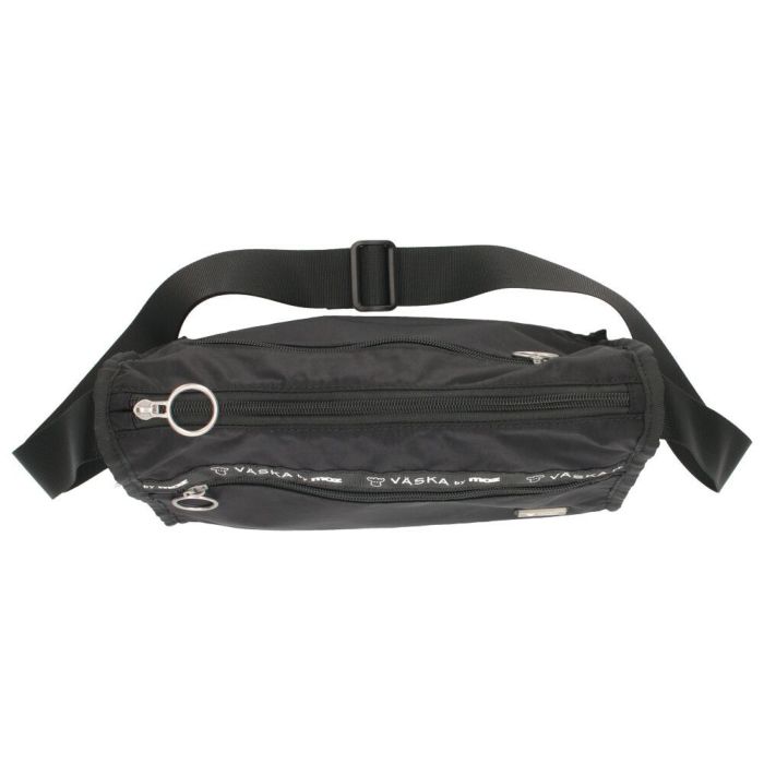 VASKA by moz モズ ショルダーバッグ レディース バッグ 斜め掛け 軽量 ナイロン 撥水 ファスナー付き 小さめ 黒 VZNS-01 ヴェスカバイモズ
