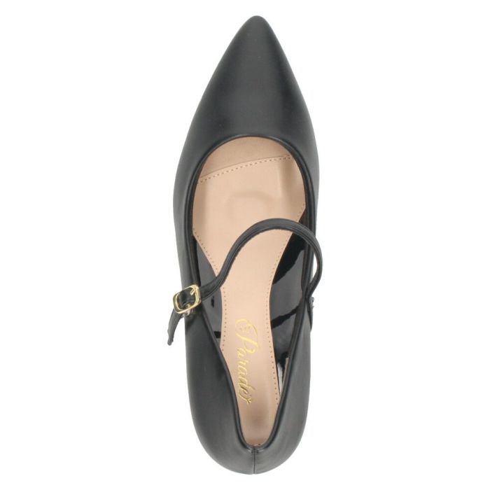 パンプス 結婚式 太ヒール ストラップ 痛くない レディース 二次会 パーティ ビジネス 仕事 柔らかい 低反発 ミドルヒール 6センチヒール 19035 極ふわっ Parede