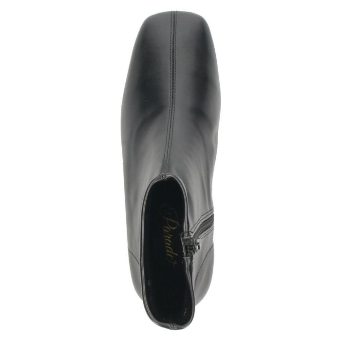 ショートブーツ レディース レインシューズ  防水 履きやすい シンプル おしゃれ 晴雨兼用 滑りにくい ふわふわ インソール ストレッチ素材 ファスナー Parade パレード YDSB9100R