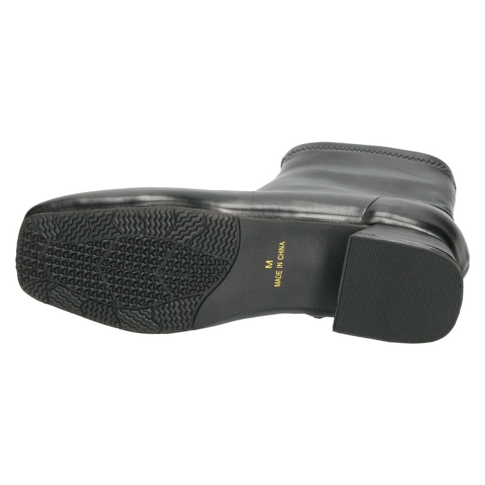 ショートブーツ レディース レインシューズ  防水 履きやすい シンプル おしゃれ 晴雨兼用 滑りにくい ふわふわ インソール ストレッチ素材 ファスナー Parade パレード YDSB9100R