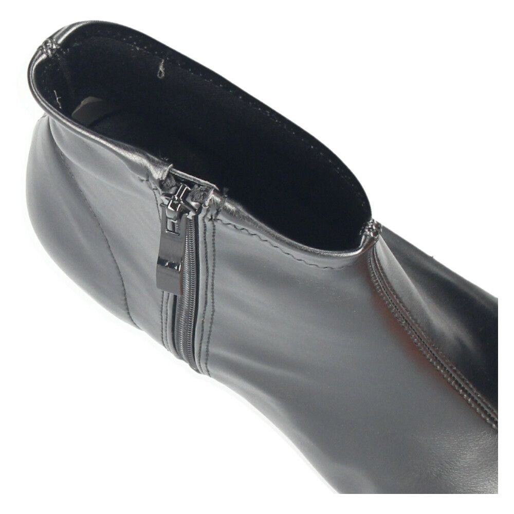 ショートブーツ レディース レインシューズ  防水 履きやすい シンプル おしゃれ 晴雨兼用 滑りにくい ふわふわ インソール ストレッチ素材 ファスナー Parade パレード YDSB9100R