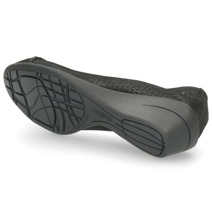 パンプス 黒 レディース おしゃれ ブラック エレガント 靴 スクエアトゥ ウェッジソール コンポジションナイン ビジュー チェーン コンフォートパンプス 3095 COMPOSITION9