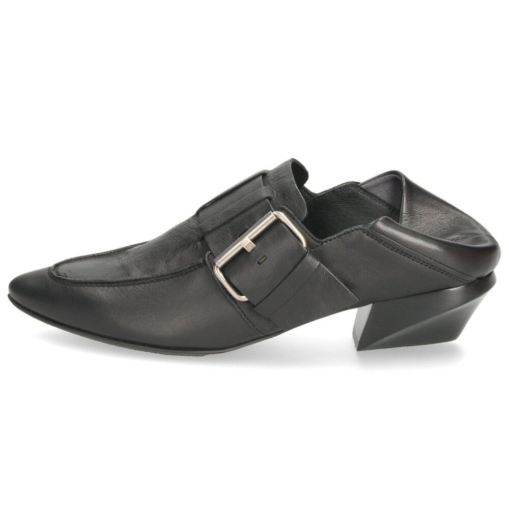 ラボキゴシ ワークス レディース パンプス 本革 ブラック 黒 ベージュ ローヒール ポインテッドトゥ 2WAY 柔らかい 靴 12805 RABOKIGOSHI works 日本製