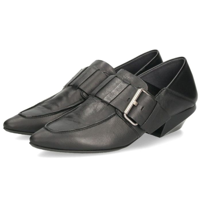 ラボキゴシ ワークス レディース パンプス 本革 ブラック 黒 ベージュ ローヒール ポインテッドトゥ 2WAY 柔らかい 靴 12805 RABOKIGOSHI works 日本製