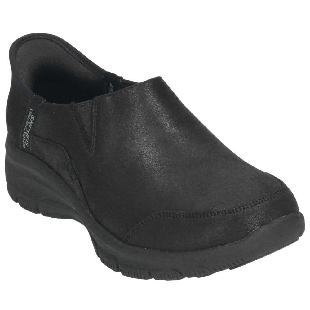 スケッチャーズ スリップインズ レディース スニーカー 紐なし スリッポン SKECHERS Slip-ins Relaxed Fit リラックスドフィット イージー ゴーイング 158630 ハンズフリー ノーマル幅 つま先幅広