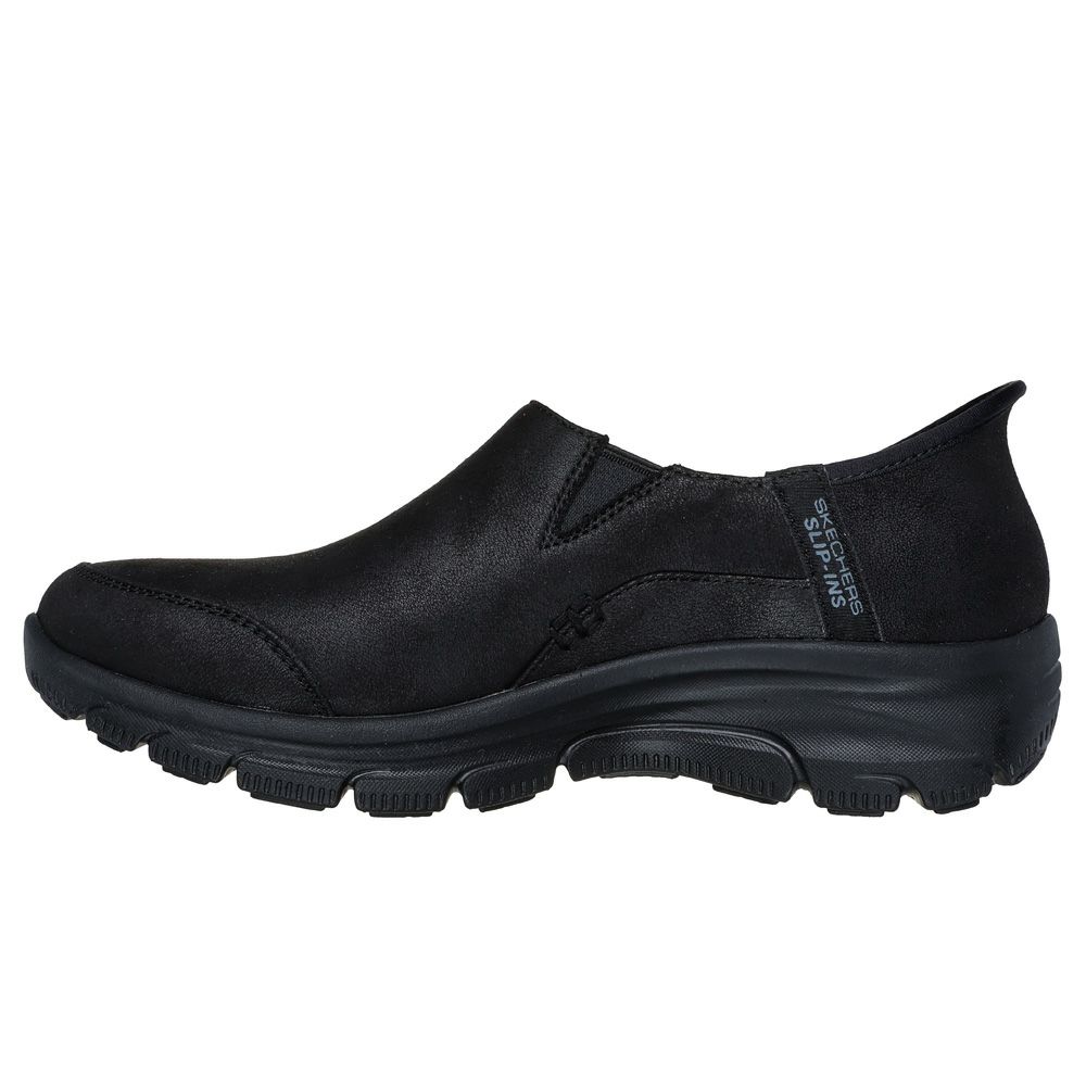 スケッチャーズ スリップインズ レディース スニーカー 紐なし スリッポン SKECHERS Slip-ins Relaxed Fit リラックスドフィット イージー ゴーイング 158630 ハンズフリー ノーマル幅 つま先幅広