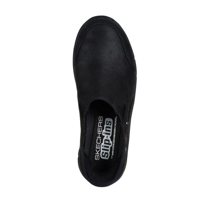 スケッチャーズ スリップインズ レディース スニーカー 紐なし スリッポン SKECHERS Slip-ins Relaxed Fit リラックスドフィット イージー ゴーイング 158630 ハンズフリー ノーマル幅 つま先幅広