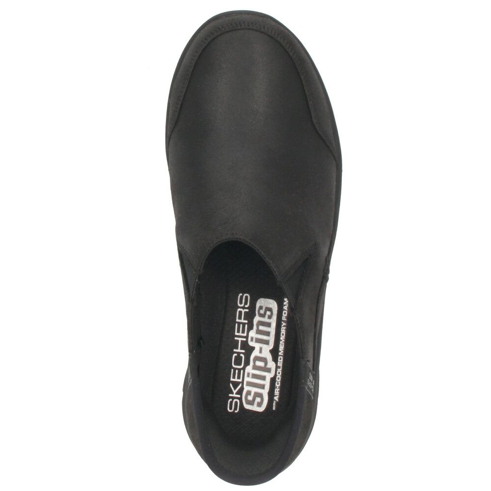 スケッチャーズ スリップインズ レディース スニーカー 紐なし スリッポン SKECHERS Slip-ins Relaxed Fit リラックスドフィット イージー ゴーイング 158630 ハンズフリー ノーマル幅 つま先幅広