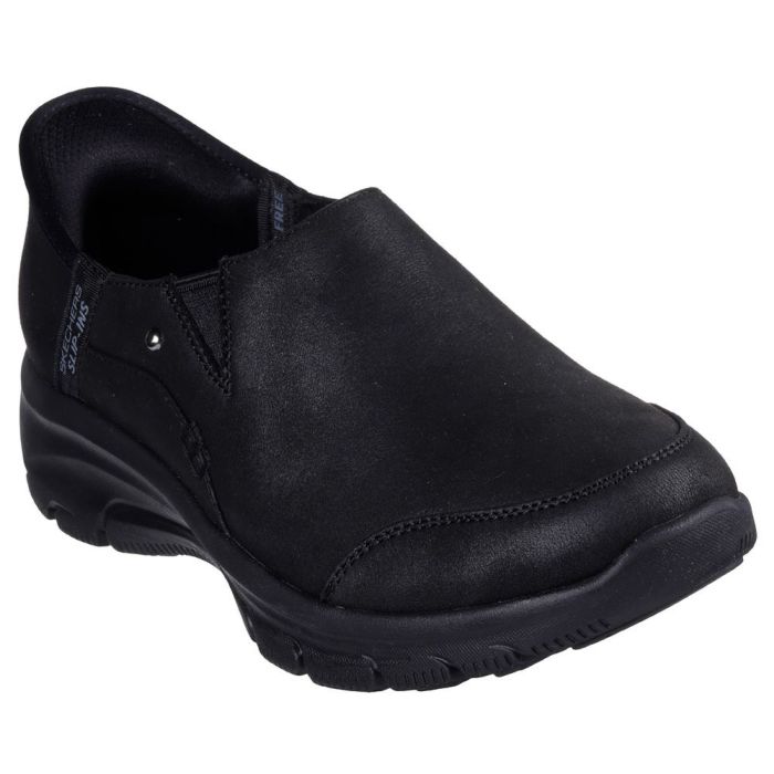 スケッチャーズ スリップインズ レディース スニーカー 紐なし スリッポン SKECHERS Slip-ins Relaxed Fit リラックスドフィット イージー ゴーイング 158630 ハンズフリー ノーマル幅 つま先幅広
