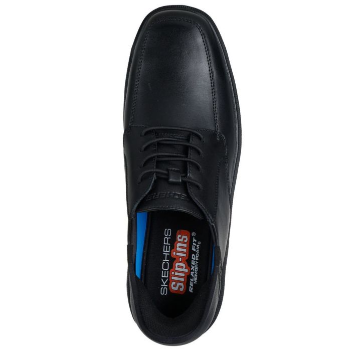 スケッチャーズ スリップインズ メンズ ビジネスシューズ 履きやすい ハンズフリー スリッポン ノーマル幅 SKECHERS リラックスドフィット キャスウェル アルフィー 205220