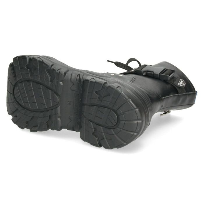 ヨースケ 厚底スニーカー 厚底ブーツ 靴 レディース 黒 レースアップシューズ レースアップブーツ 幅広 3E ブラック YOSUKE 4460079