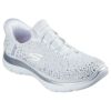 スケッチャーズ スリップインズ レディース スニーカー スリッポン 靴 ハンズフリー 軽量 SKECHERS Slip-ins サミッツ ブリリアント シャイン 150273