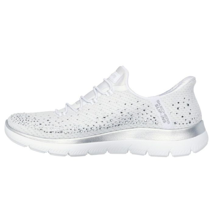 スケッチャーズ スリップインズ レディース スニーカー スリッポン 靴 ハンズフリー 軽量 SKECHERS Slip-ins サミッツ ブリリアント シャイン 150273